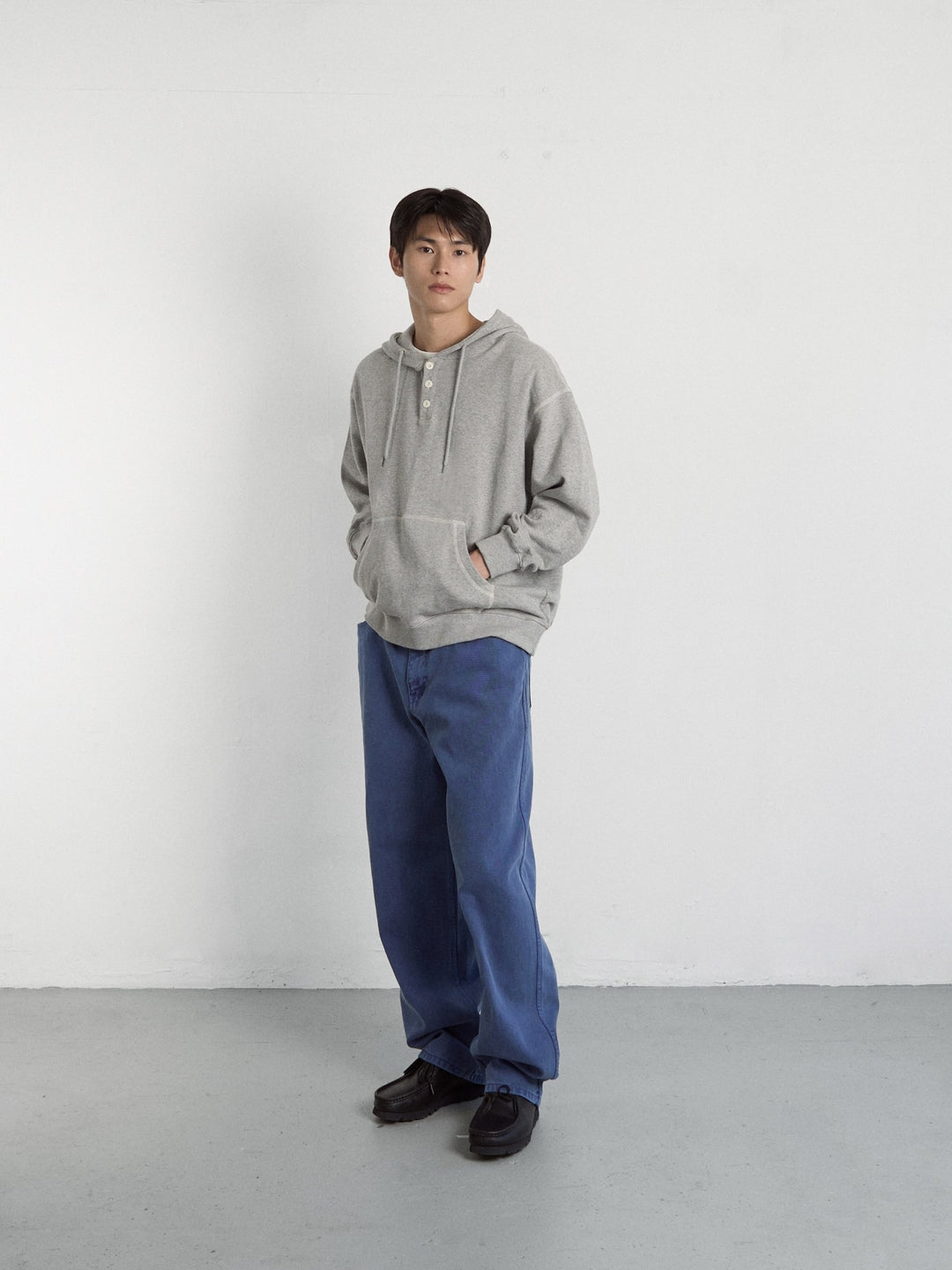 Vintage Sweat Hoodie (Melange Gray)