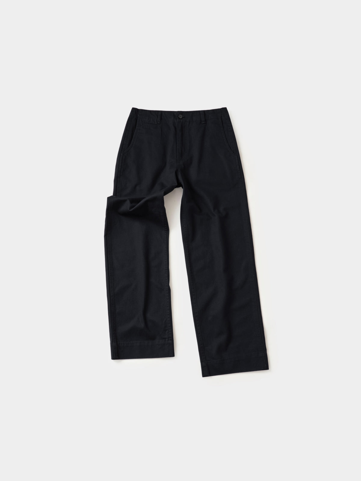 Essential Classic Chino Pants (Black)