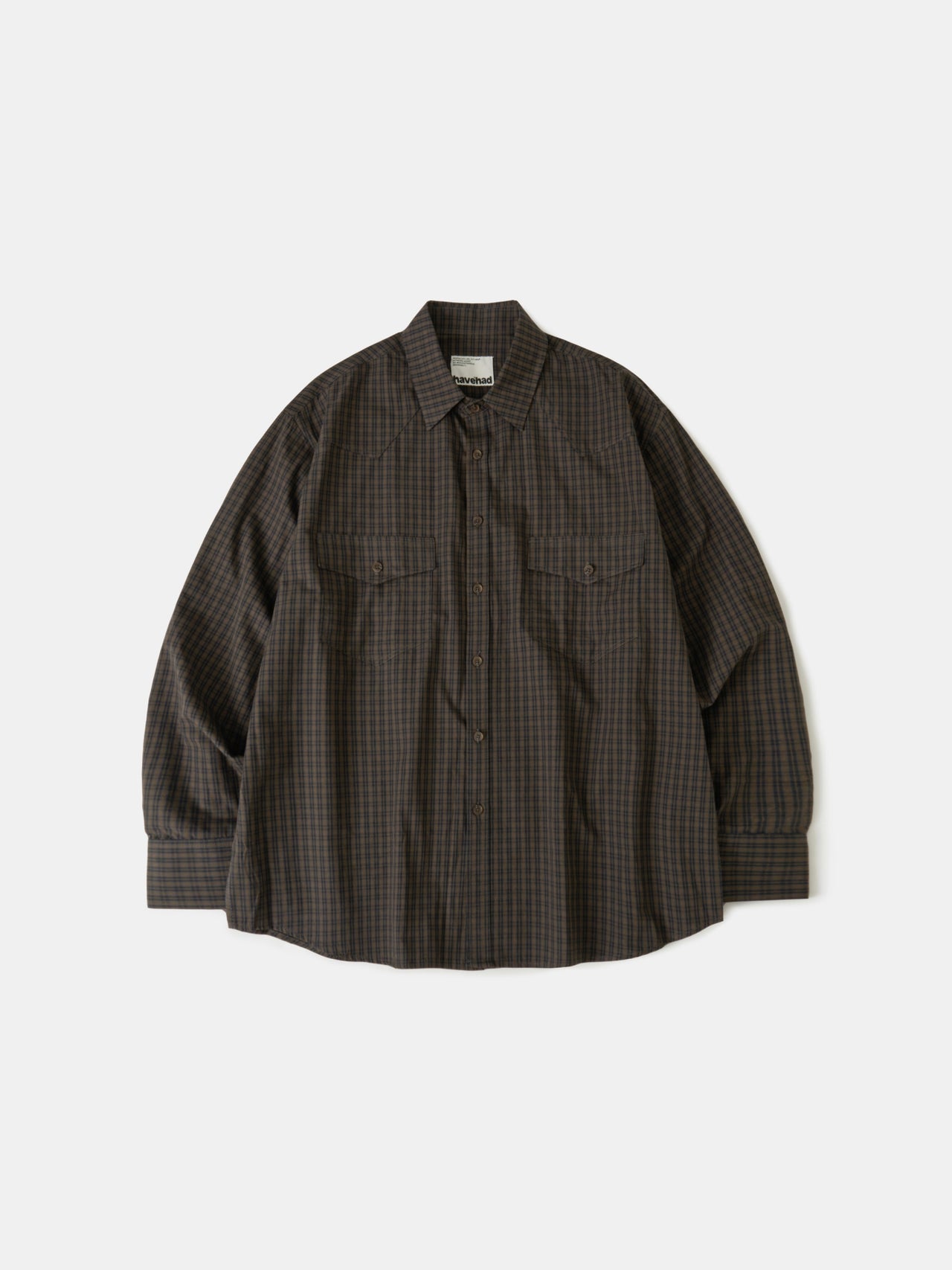 Classic Check Westren Shirts (Brown)