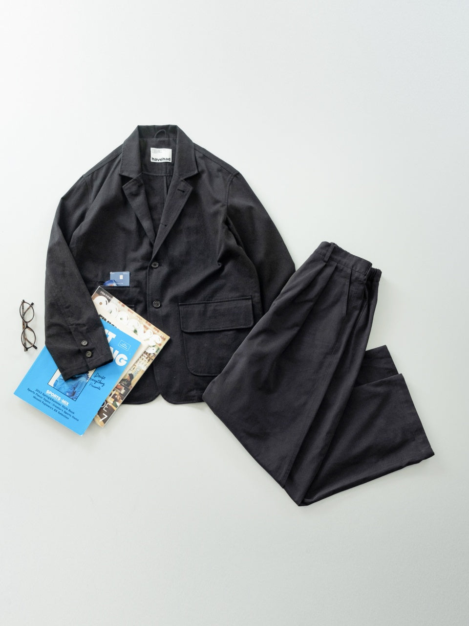 (Set) City Worker Club Set-up (Black)