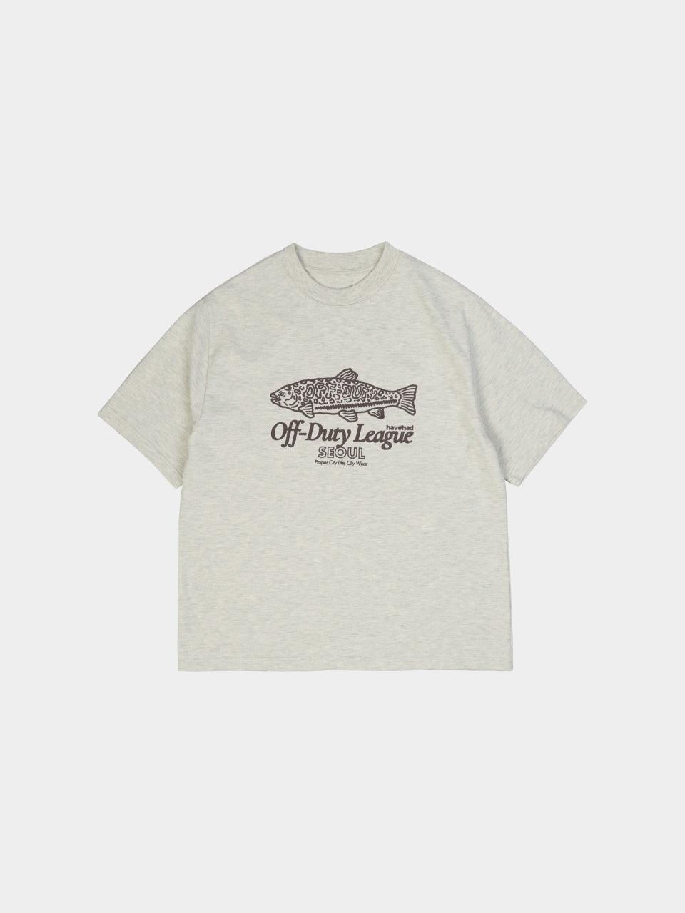 ODL Trout Half Sleeve Tee (Oat)