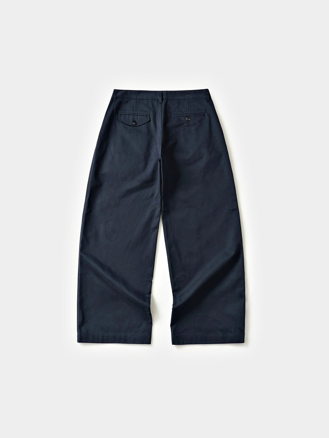 Everyday Pin-tuck Chino Pants (Navy)