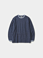 Stripe Long Sleeve Tee (Stripe Navy)