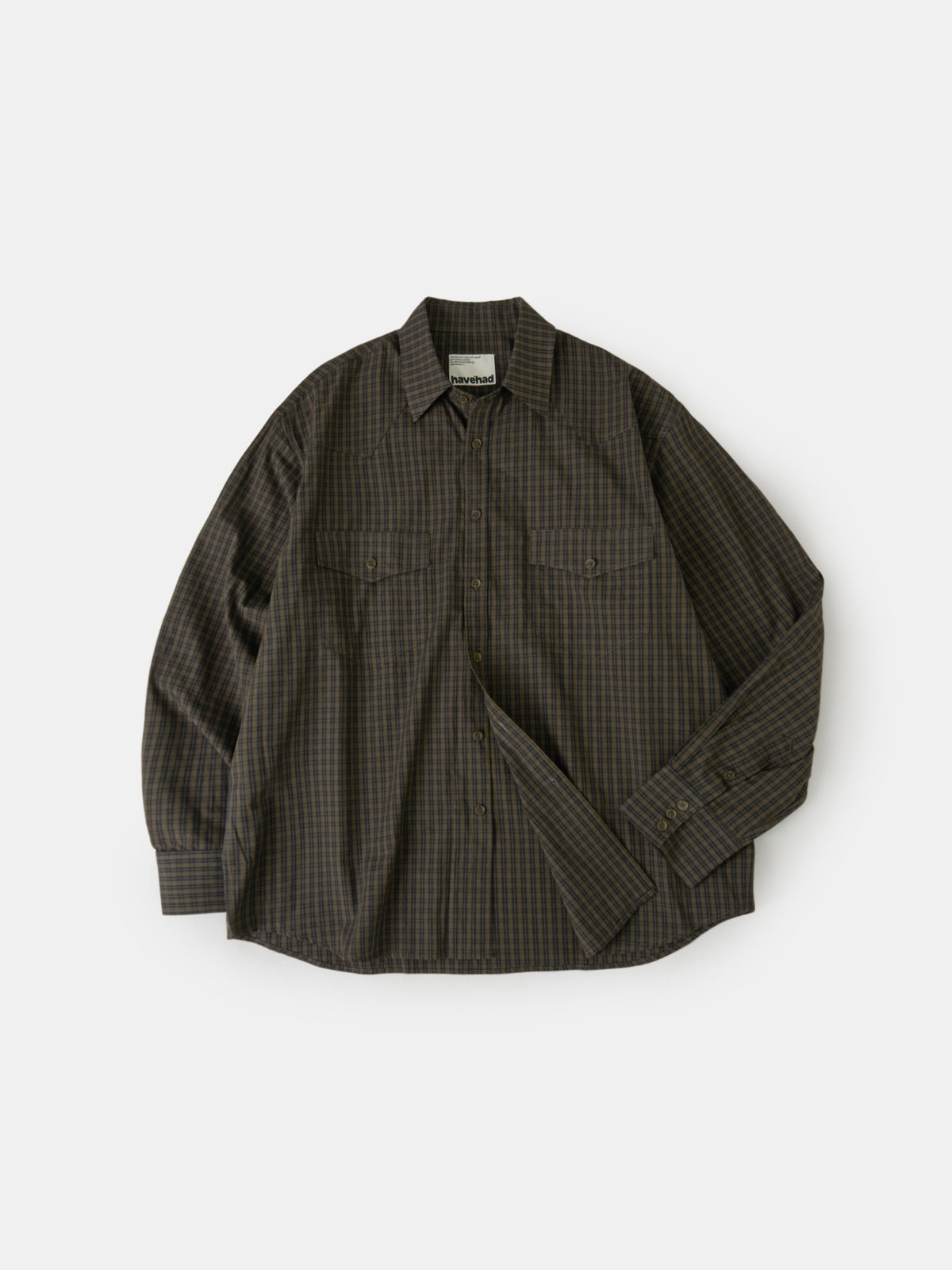Classic Check Westren Shirts (Brown)