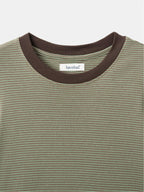 Classic Stripe Tee (Brown)