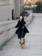 City Wool Half Coat (Navy)