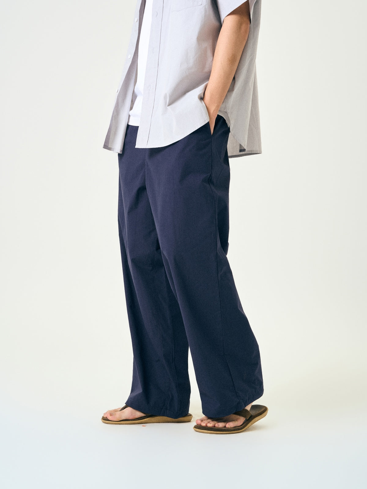 Light String Easy Pants (Blue Green) | Havehad