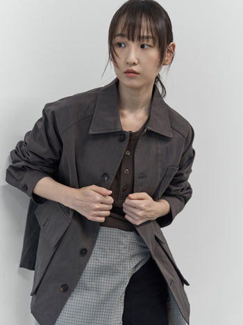 Everyday Classic Check Shirts (Olive)