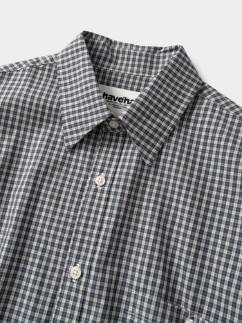 Everyday Classic Check Shirts (Navy)