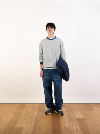 Heavy Cotton Carpenter Pants (Denim Blue)