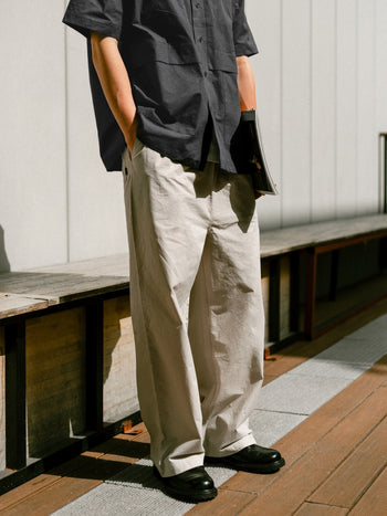 City Summer Light Banding Pants (Navy)