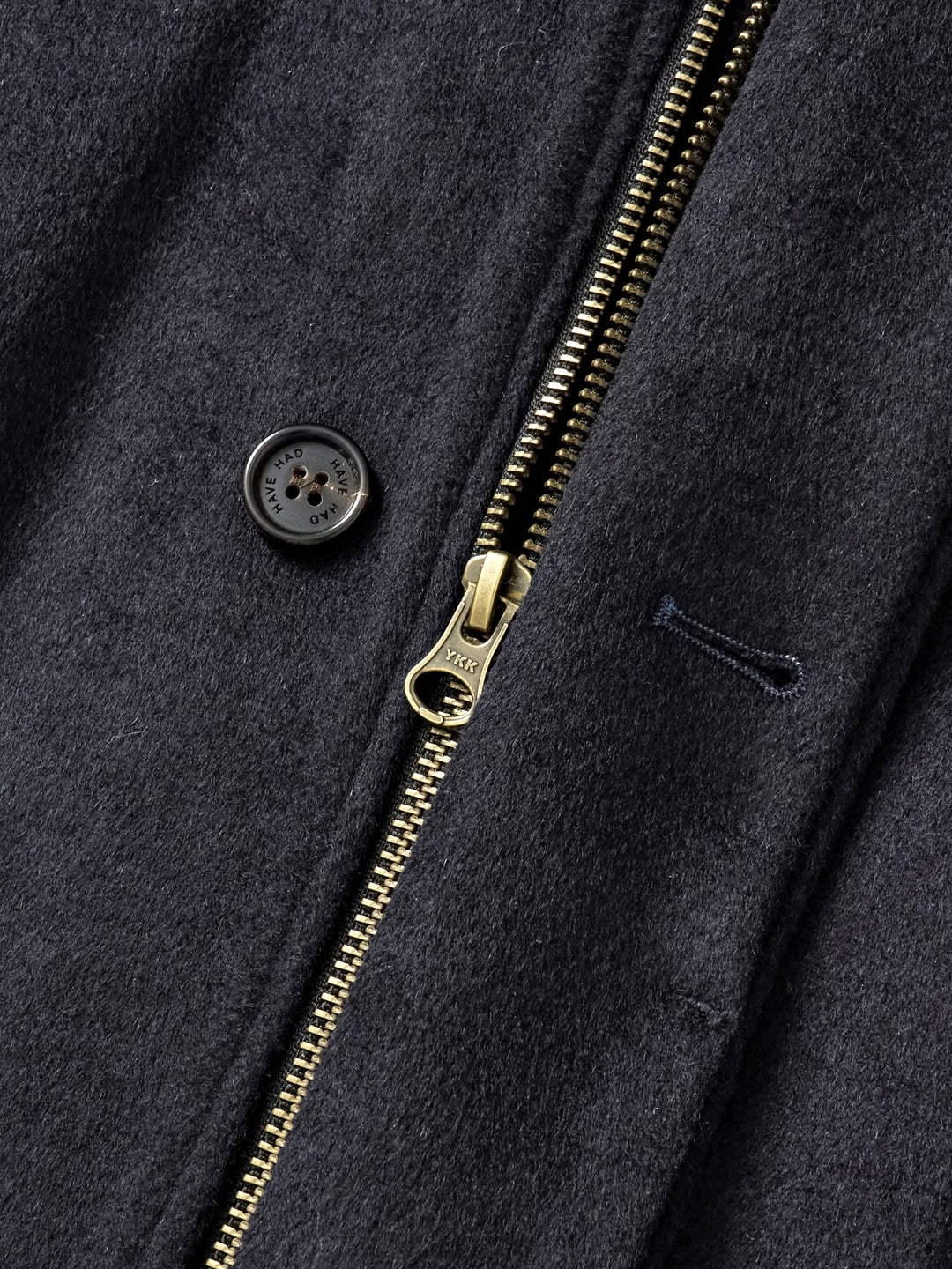 City Wool Half Coat (Navy)