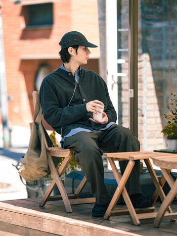 Classic Check Longbill Cap (Brown)