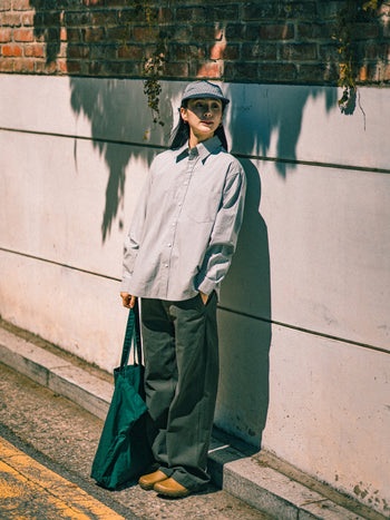 Classic Check Longbill Cap (Gray)