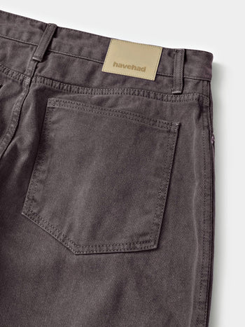 Coloured Denim Pants (Purple)
