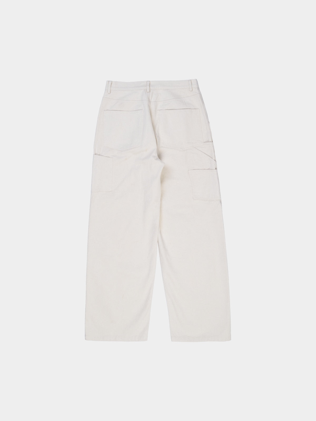 Heavy Cotton Carpenter Pants (Ecru)