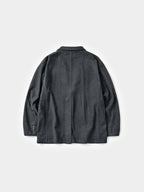 City Light Wool Club Jacket (Charcoal)