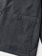 City Light Wool Club Jacket (Charcoal)