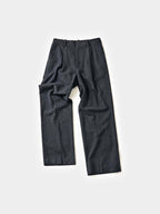 City Light Wool Pin-tuck Trouser (Gray)