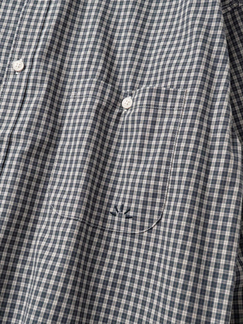 Everyday Classic Check Shirts (Navy)