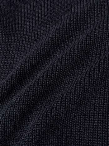 2way Zip-up Cardigan (Navy)