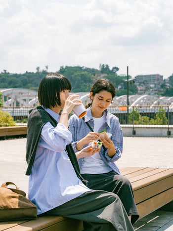 (W)Breeze Stripe Shirts - Light Blue | W0 (S)