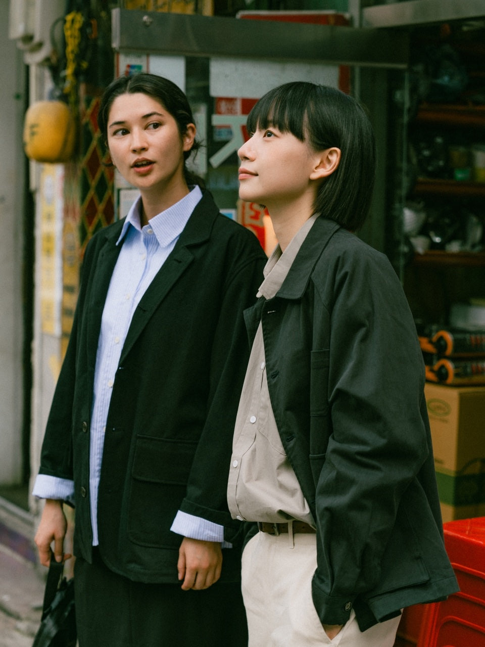 City Worker Club Jacket (Navy) | Havehad