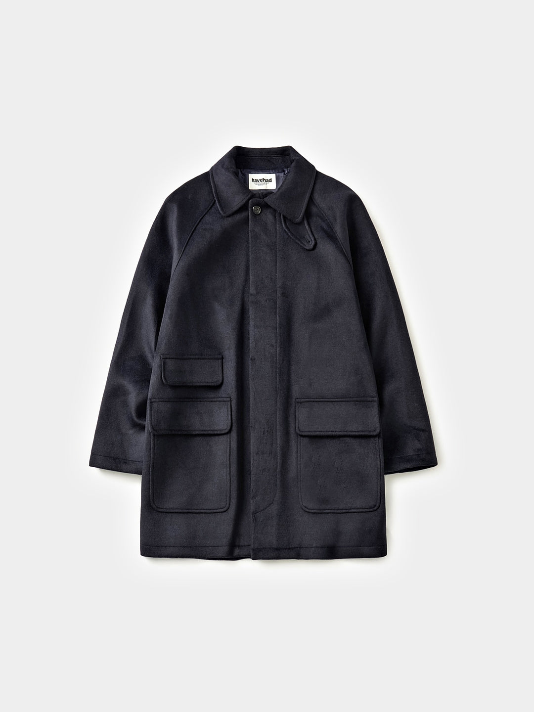 City Wool Half Coat (Navy)