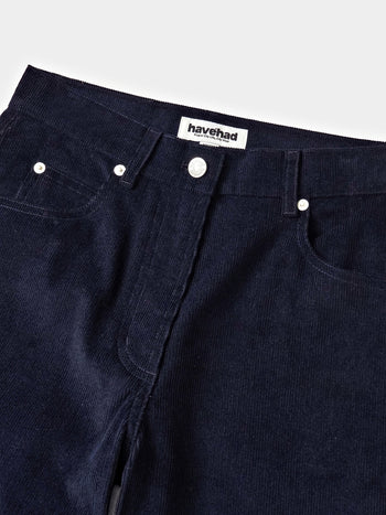 Flare Corduroy Pants (Navy)