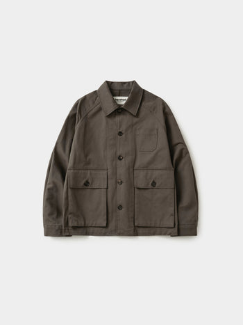 City Worker French Jacket (Ash Brown)