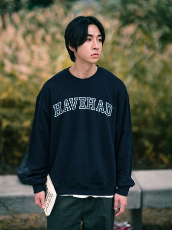 Classic Slab Logo Sweatshirts (Melange Gray)