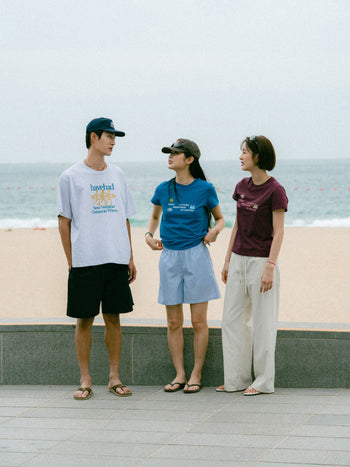 Sea&Sun Graphic Washed Cap (Brown)