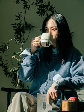 Light Wholegarments Cardigan (Gray)