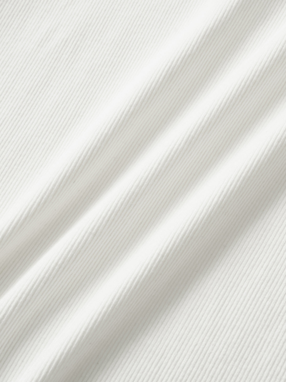 Henley Neck Long Sleeve T-Shirt (White)