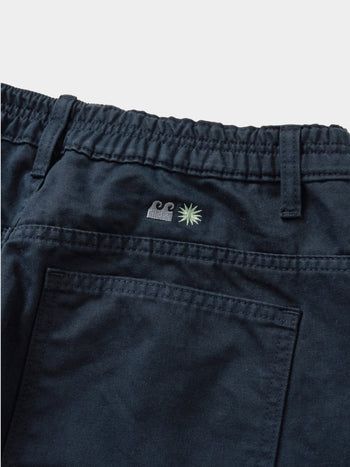 Sea&Sun Washed Pin-tuck Shorts (Navy)