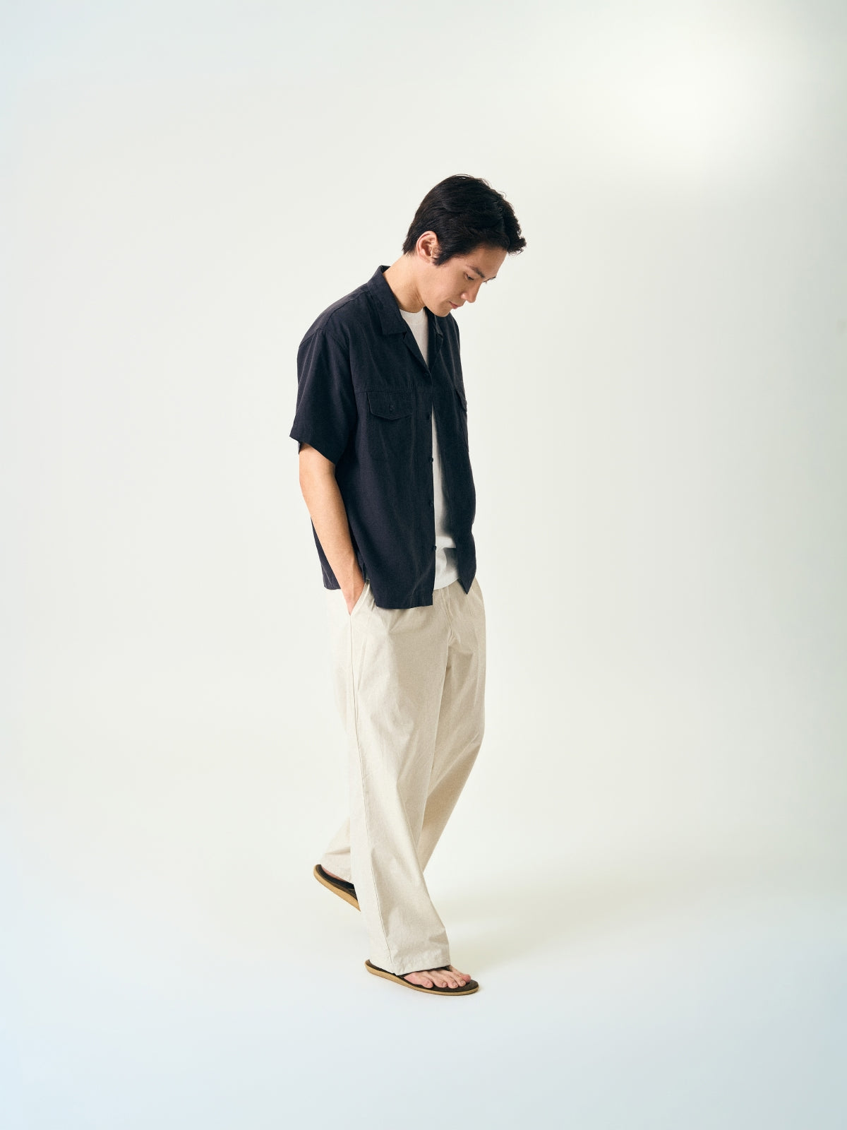 Light String Easy Pants (White) | Havehad