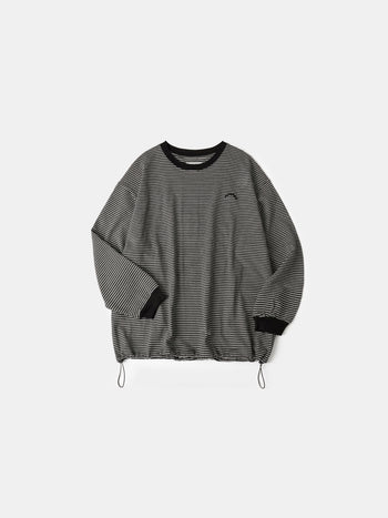 Double Stripe String Tee (Black)