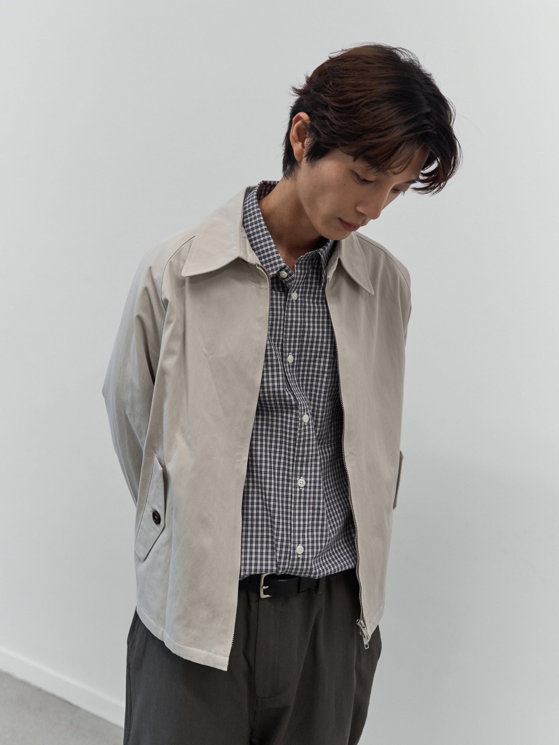 Everyday Classic Check Shirts (Navy)