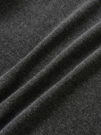 Mellow Slim Long Sleeves T-Shirt (Charcoal)