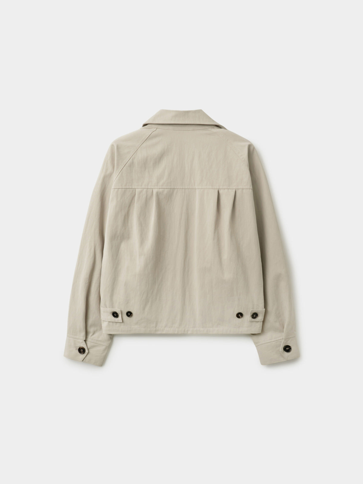 Glen Cotton Drizzler Jacket (Beige)