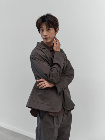 City Worker Club Jacket (Ash Brown)
