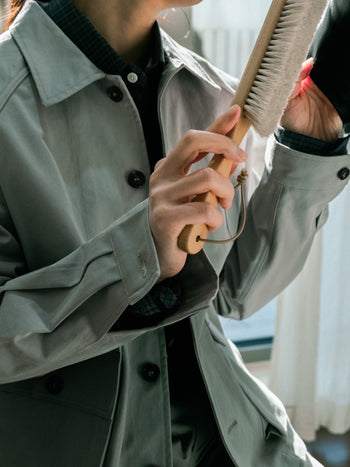 City Worker French Jacket (Blue Gray)