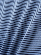 Classic Stripe Tee (Light Blue)