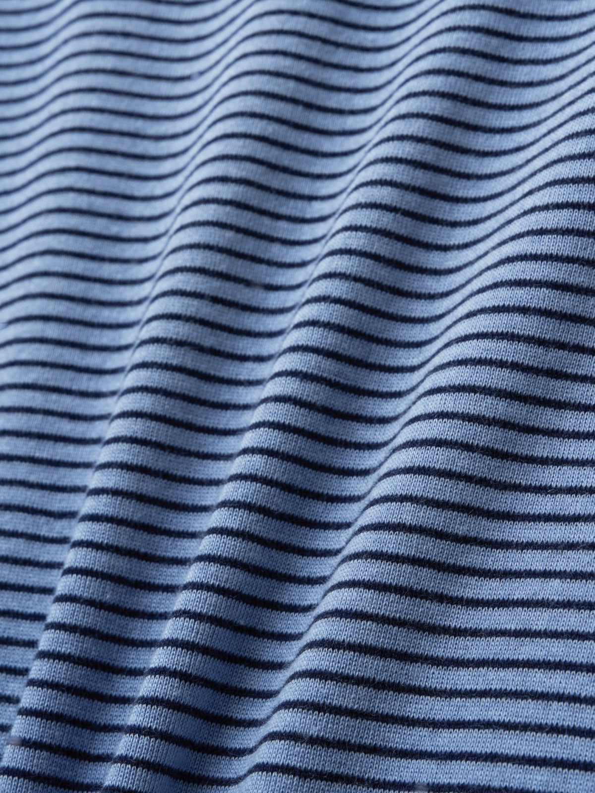 Classic Stripe Tee (Light Blue)