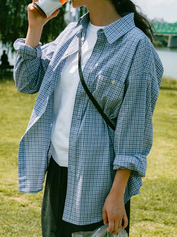 Classic Comfort Check Shirts (Classic Blue)