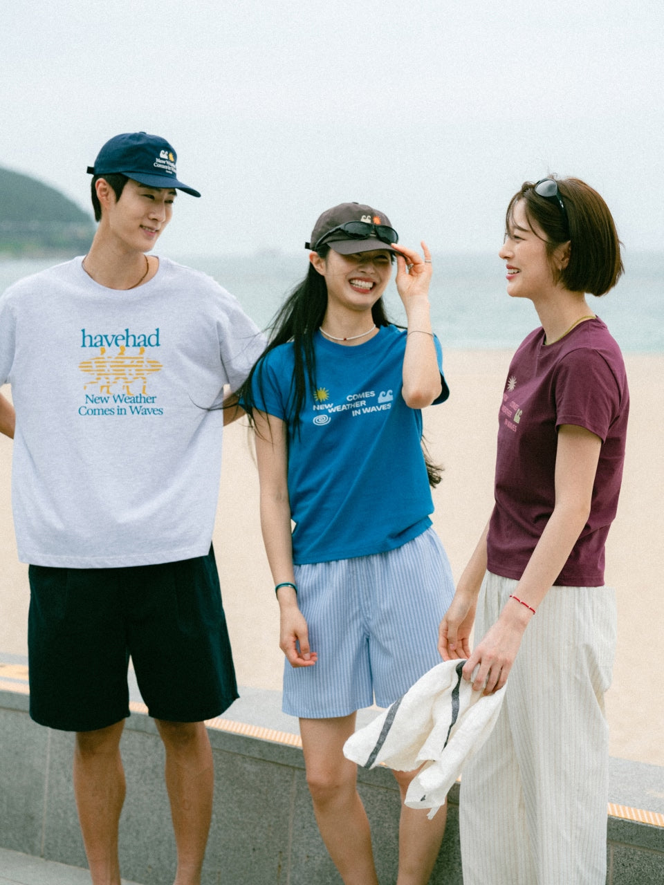 Sea&Sun Graphic Washed Cap (Brown)