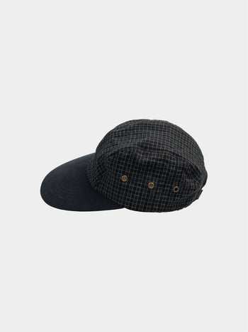 Classic Check Longbill Cap (Navy)