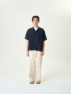 Double Pocket Slub Shirts (Navy)