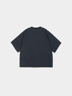 Pocket Volume String Half Tee (Navy)