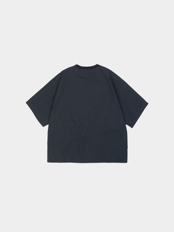Pocket Volume String Half Tee (Navy)